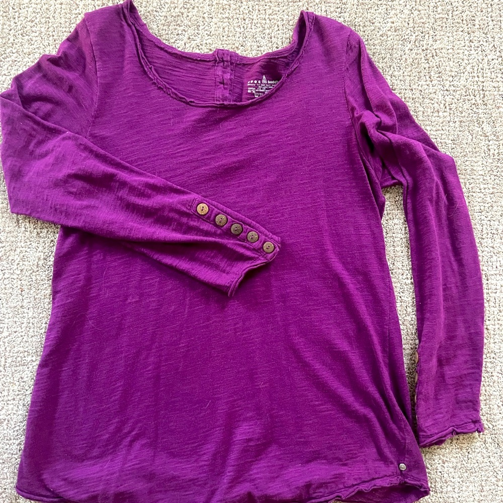 Neon Buddha Purple lightweight top